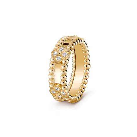 replica van cleef arpels ring|van cleef arpels perlee ring.